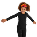 Black - Side - TOG24 Childrens-Kids Darley Base Layer Set