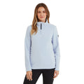 Ice Blue - Side - TOG24 Womens-Ladies Revive Quarter Zip Fleece Top