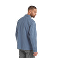 Steel Blue - Back - TOG24 Mens Hatch Woven Label Shirt Jacket