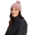 Faded Pink - Back - TOG24 Unisex Adult Elias Knitted Beanie