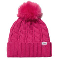 Hibiscus Pink - Front - TOG24 Unisex Adult Elias Knitted Beanie