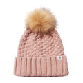 Faded Pink Faded - Front - TOG24 Unisex Adult Keeley Knitted Beanie