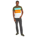 Khaki - Lifestyle - TOG24 Mens Whitwick Stripe T-Shirt