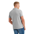 Light Grey Marl - Back - TOG24 Mens Aketon Polo Shirt
