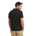 Black - Back - TOG24 Mens Aketon Polo Shirt