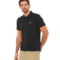 Black - Side - TOG24 Mens Aketon Polo Shirt
