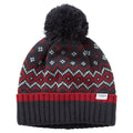 Dark Indigo - Front - TOG24 Unisex Adult Cawley Knitted Beanie