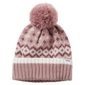 Faded Pink - Front - TOG24 Unisex Adult Cawley Knitted Beanie