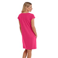 Magenta Pink - Back - TOG24 Womens-Ladies Nicolette Jersey Dress