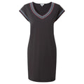 Washed Black - Front - TOG24 Womens-Ladies Nicolette Jersey Dress