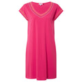 Magenta Pink - Front - TOG24 Womens-Ladies Nicolette Jersey Dress