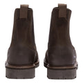 Brown - Back - TOG24 Mens Highway Leather Chelsea Boots