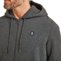 Dark Grey Marl - Side - TOG24 Mens Alden Full Zip Hoodie