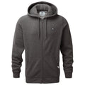 Dark Grey Marl - Front - TOG24 Mens Alden Full Zip Hoodie