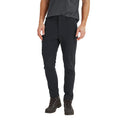 Black - Side - TOG24 Mens Hurstead Softshell Trousers