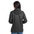 Black - Back - TOG24 Womens-Ladies Craven Milatex Waterproof Jacket