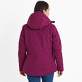 Purple Berry - Back - TOG24 Womens-Ladies Beverly 3 in 1 Waterproof Jacket