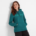 Deep Teal - Front - TOG24 Womens-Ladies Magdalen Hoodie