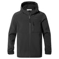 Black - Front - TOG24 Mens Truro Softshell Hooded Jacket