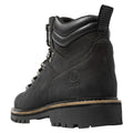 Black - Back - TOG24 Womens-Ladies Outback Leather Ankle Boots