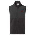 Black-Washed Black - Front - TOG24 Mens Maray Contrast Fleece Gilet