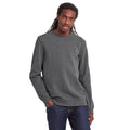 Dark Grey Marl - Side - TOG24 Mens Mellor Crew Neck Sweatshirt