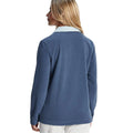 Blueberry - Back - TOG24 Womens-Ladies Press Stud Fleece Top