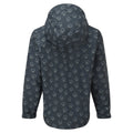 Dark Indigo - Back - TOG24 Childrens-Kids Copley Cloud Print Waterproof Jacket