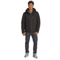 Black - Side - TOG24 Mens Denton 3 in 1 Waterproof Jacket