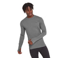 Grey Marl - Back - TOG24 Mens Snowdon Thermal Crew Neck Base Layer Top