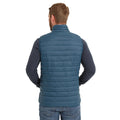 Lagoon Blue - Back - TOG24 Mens Gibson Insulated Padded Gilet