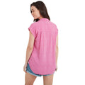 Bubblegum Pink - Back - TOG24 Womens-Ladies Pebble Capped Sleeved Shirt