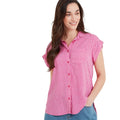 Bubblegum Pink - Pack Shot - TOG24 Womens-Ladies Pebble Capped Sleeved Shirt