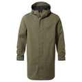 Moss Green - Front - TOG24 Mens Glenton Long Waterproof Jacket