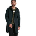 Black - Front - TOG24 Mens Glenton Long Waterproof Jacket