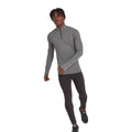 Grey Marl - Lifestyle - TOG24 Mens Snowdon Thermal Quarter Zip Base Layer Top