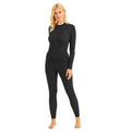 Black - Close up - TOG24 Womens-Ladies Darley Base Layer Set