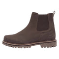 Chocolate Brown - Side - TOG24 Womens-Ladies Canyon Leather Chelsea Boots
