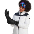 Black - Back - TOG24 Unisex Adult Escapade Ski Mittens