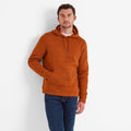 Cinnamon Marl - Front - TOG24 Mens Mosby Fleece Knitlook Hoodie