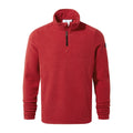 Chilli Red - Front - TOG24 Mens Revive Fleece Top