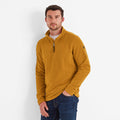 Rich Ochre - Front - TOG24 Mens Revive Fleece Top