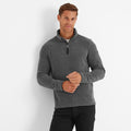 Grey Marl - Front - TOG24 Mens Revive Fleece Top