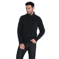 Black - Side - TOG24 Mens Revive Fleece Top