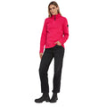 Magenta Pink Marl - Lifestyle - TOG24 Womens-Ladies Pearson Quarter Zip Fleece Top