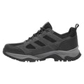 Grey-Black - Side - TOG24 Mens Mesa Suede Low Cut Walking Shoes
