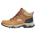 Tan - Side - TOG24 Mens Tundra Leather Walking Boots