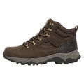 Brown - Side - TOG24 Mens Tundra Leather Walking Boots