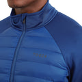 Night Blue - Side - TOG24 Mens Vasey Insulated Hybrid Jacket