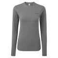 Grey Marl - Front - TOG24 Womens-Ladies Snowdon Crew Neck Thermal Top